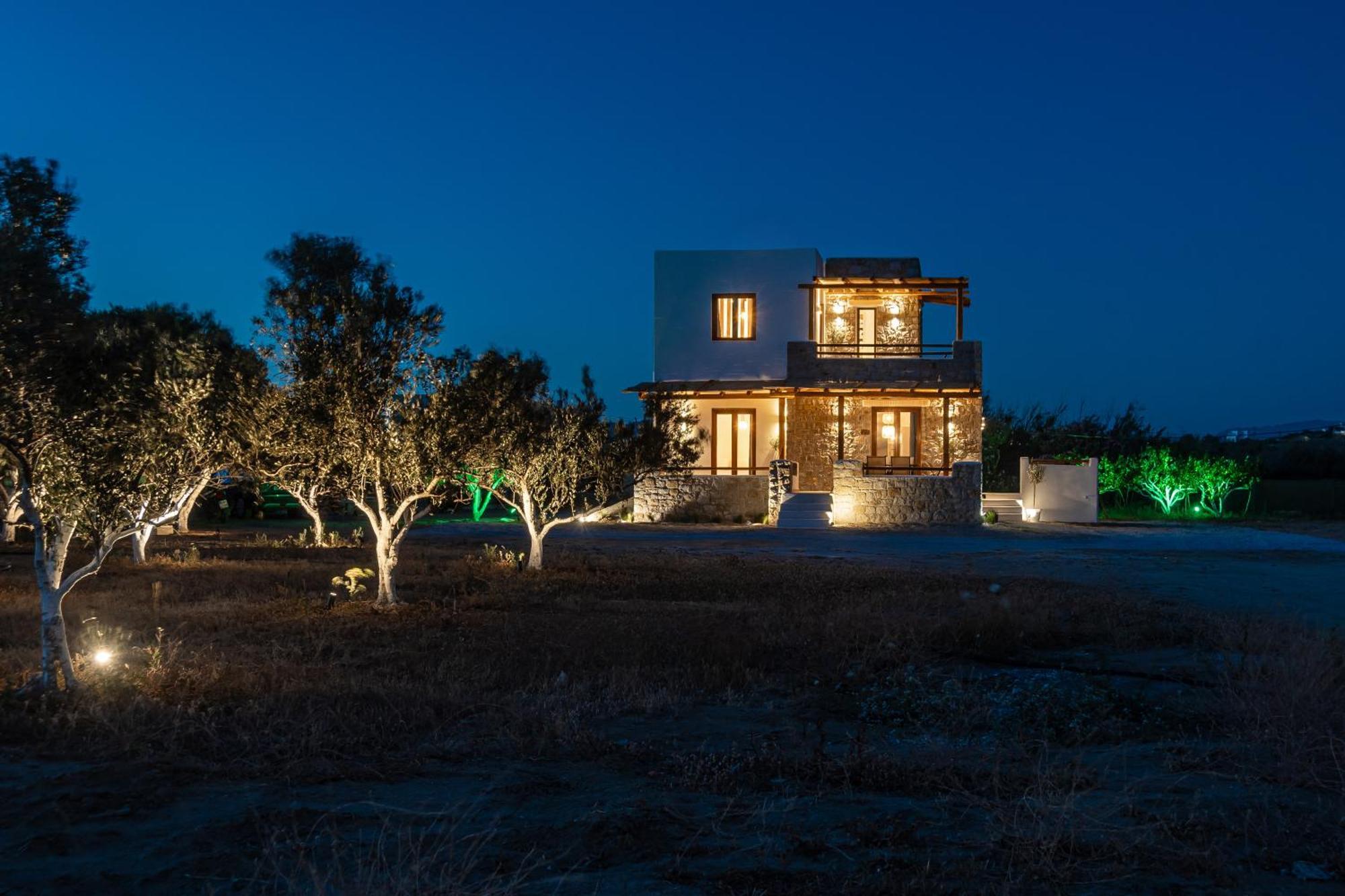 Naxos Beachwalk Villa Plaka Maragkas Ngoại thất bức ảnh