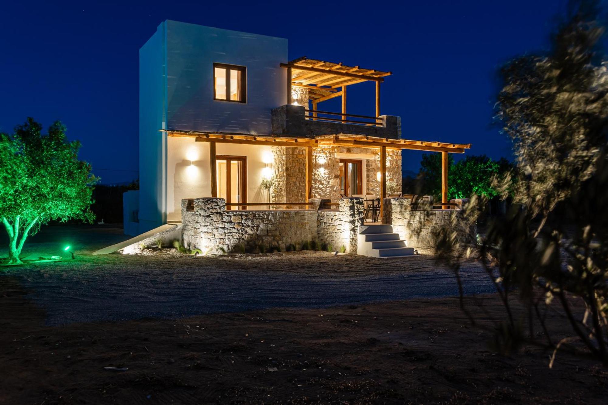 Naxos Beachwalk Villa Plaka Maragkas Ngoại thất bức ảnh