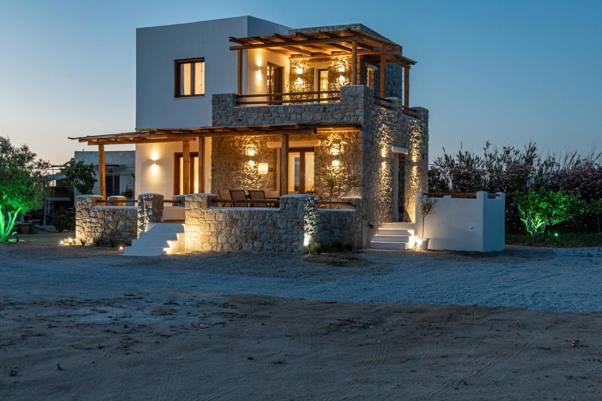 Naxos Beachwalk Villa Plaka Maragkas Ngoại thất bức ảnh