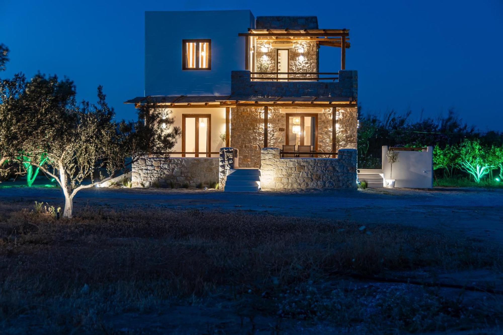 Naxos Beachwalk Villa Plaka Maragkas Ngoại thất bức ảnh