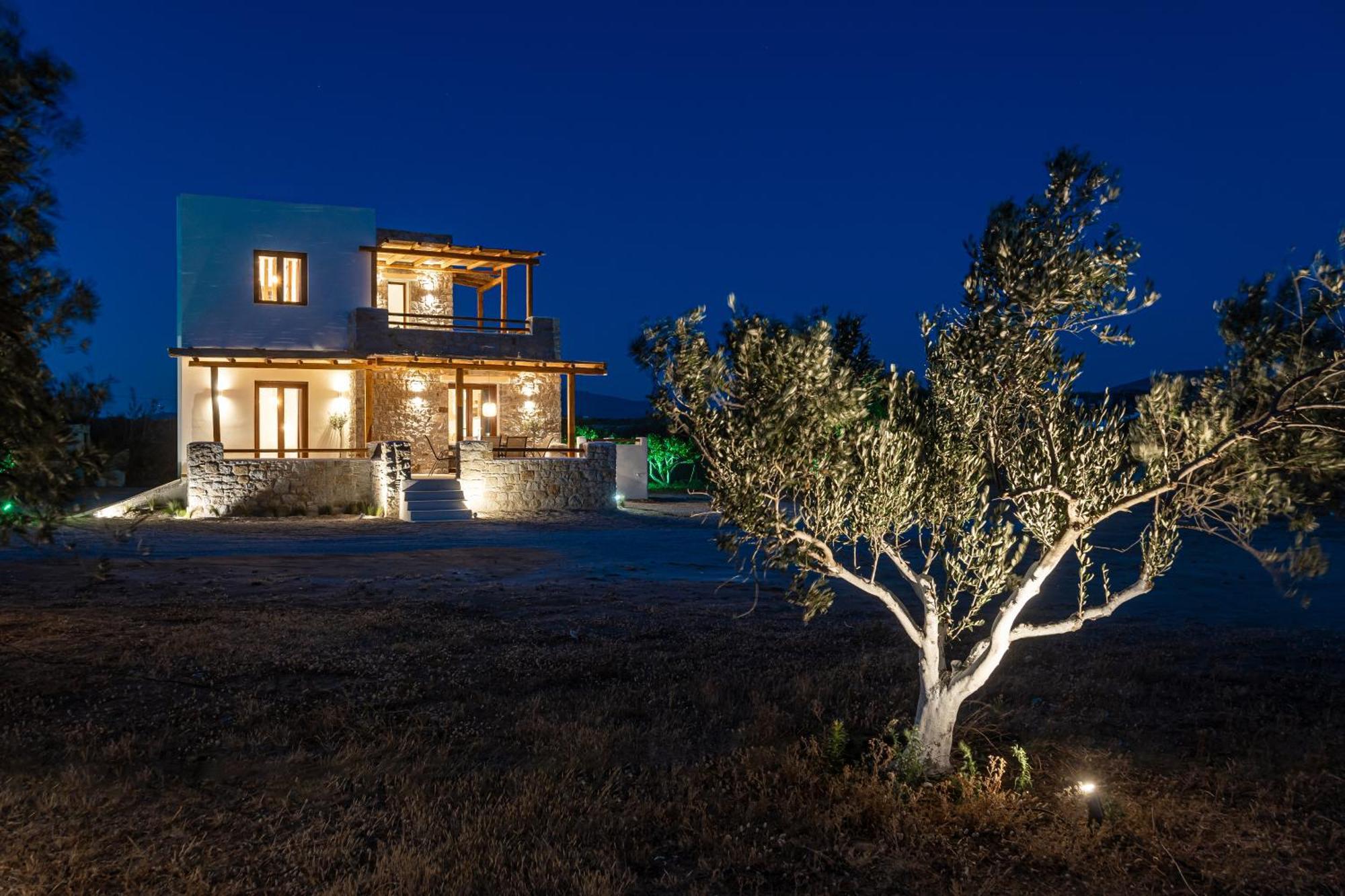 Naxos Beachwalk Villa Plaka Maragkas Ngoại thất bức ảnh