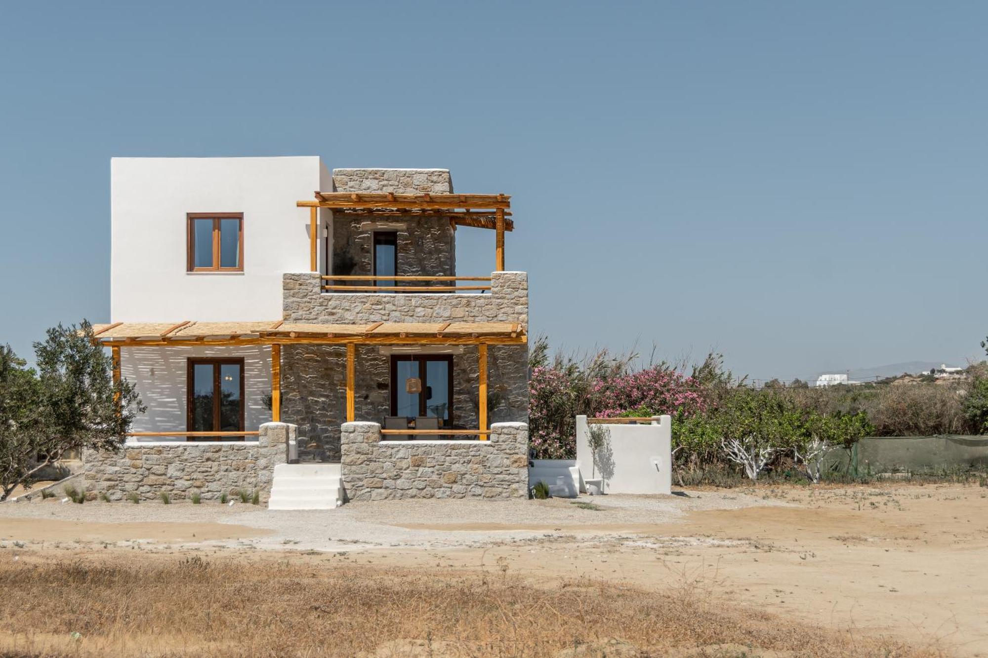 Naxos Beachwalk Villa Plaka Maragkas Ngoại thất bức ảnh
