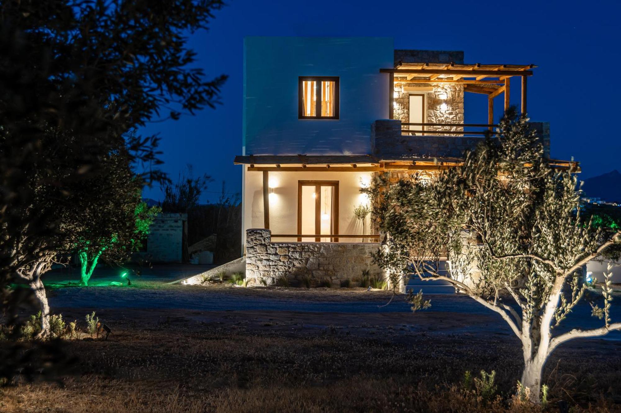 Naxos Beachwalk Villa Plaka Maragkas Ngoại thất bức ảnh