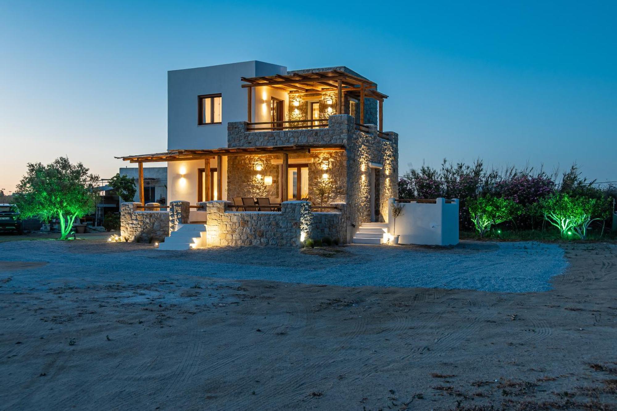 Naxos Beachwalk Villa Plaka Maragkas Ngoại thất bức ảnh