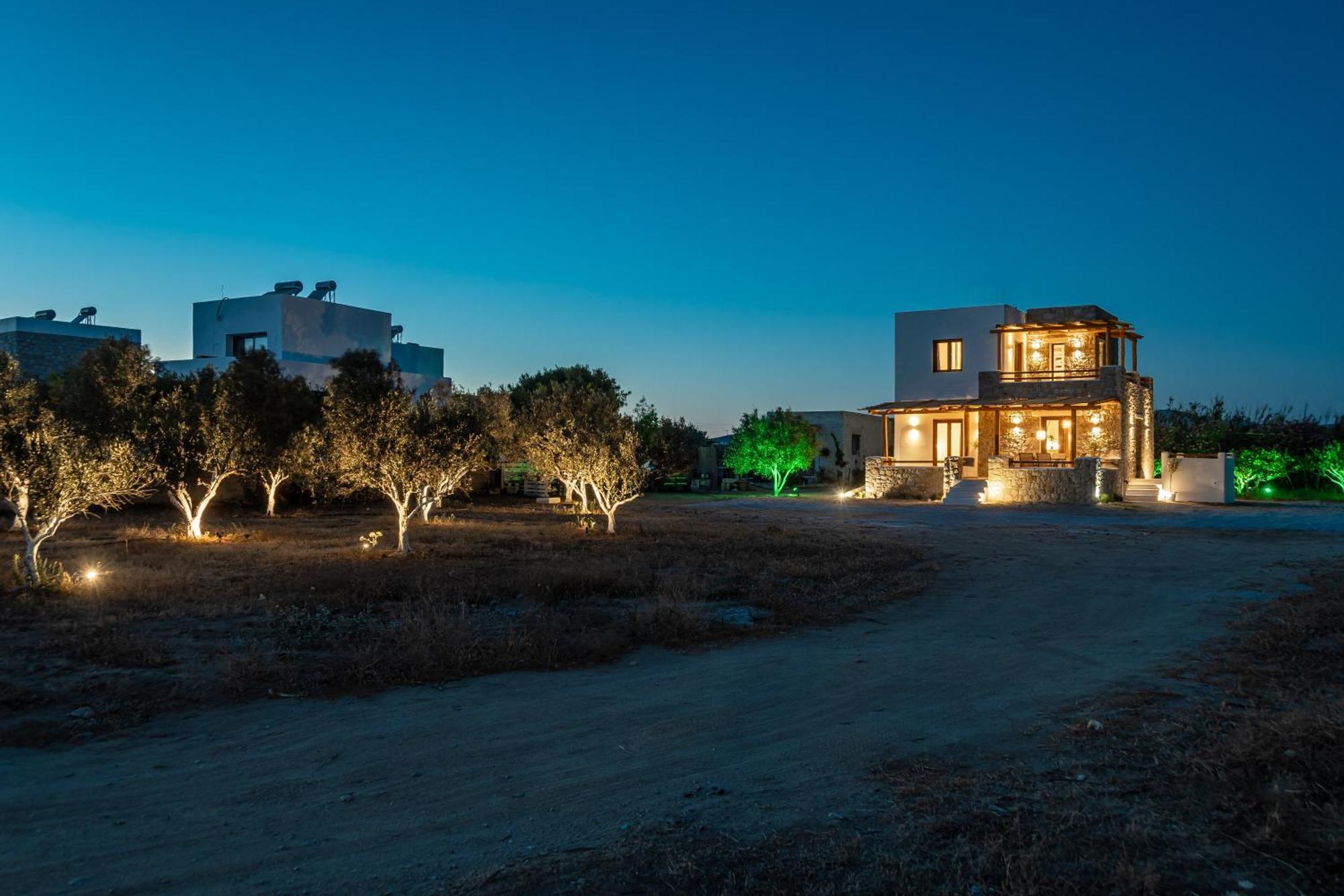 Naxos Beachwalk Villa Plaka Maragkas Ngoại thất bức ảnh