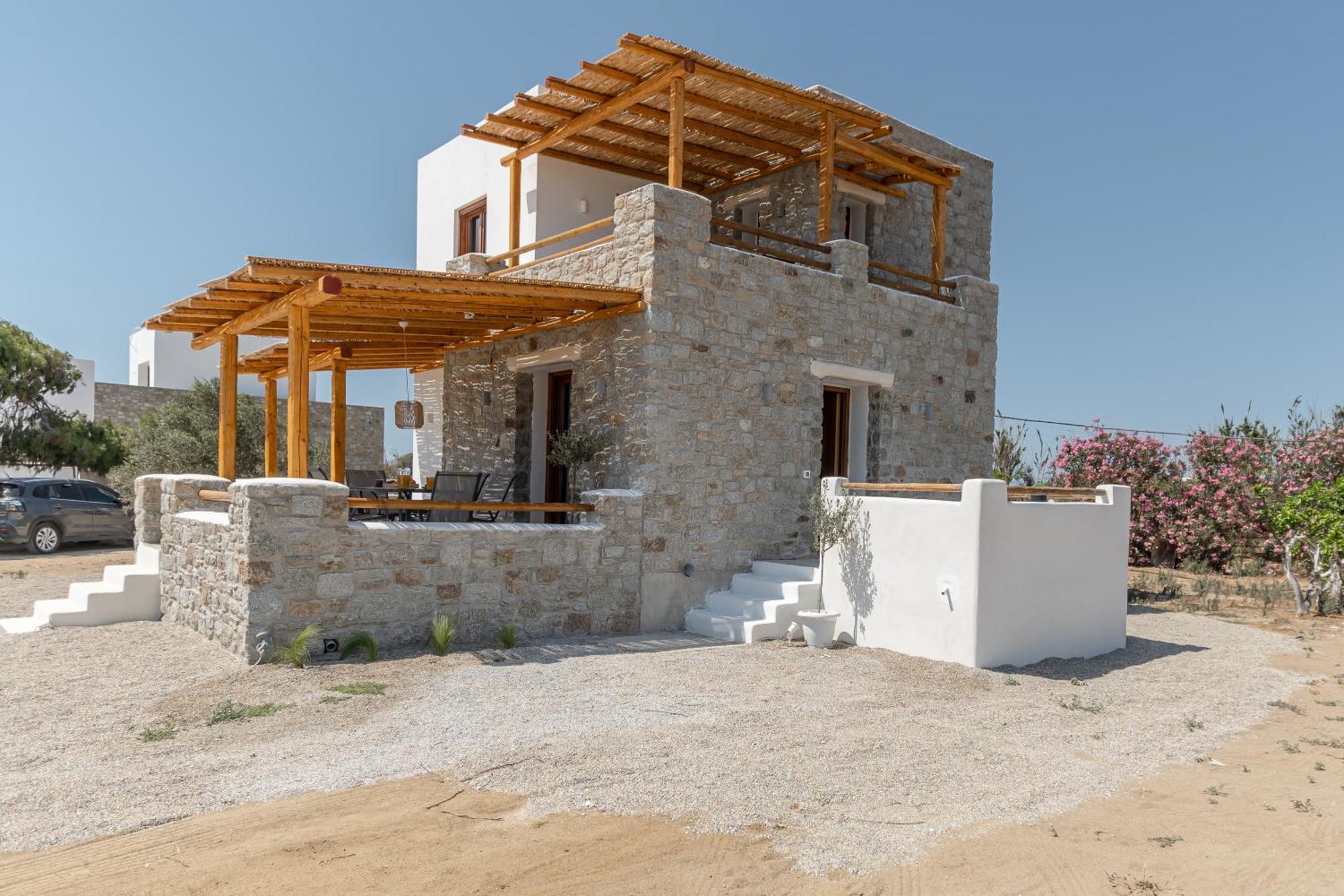 Naxos Beachwalk Villa Plaka Maragkas Ngoại thất bức ảnh