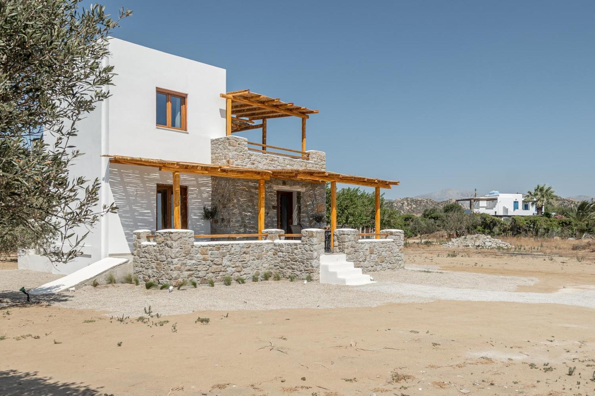 Naxos Beachwalk Villa Plaka Maragkas Ngoại thất bức ảnh