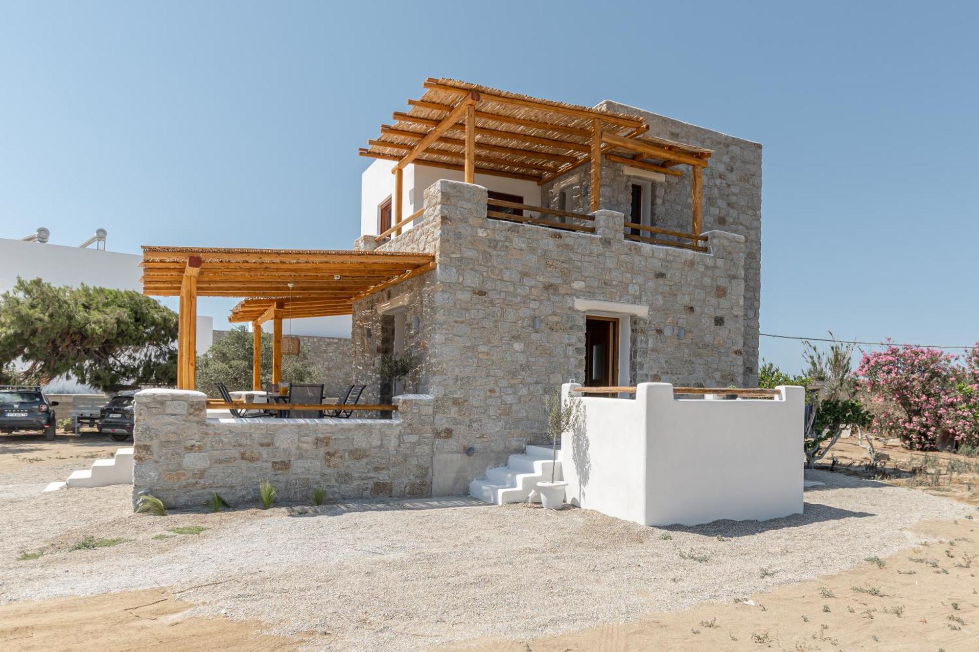 Naxos Beachwalk Villa Plaka Maragkas Ngoại thất bức ảnh