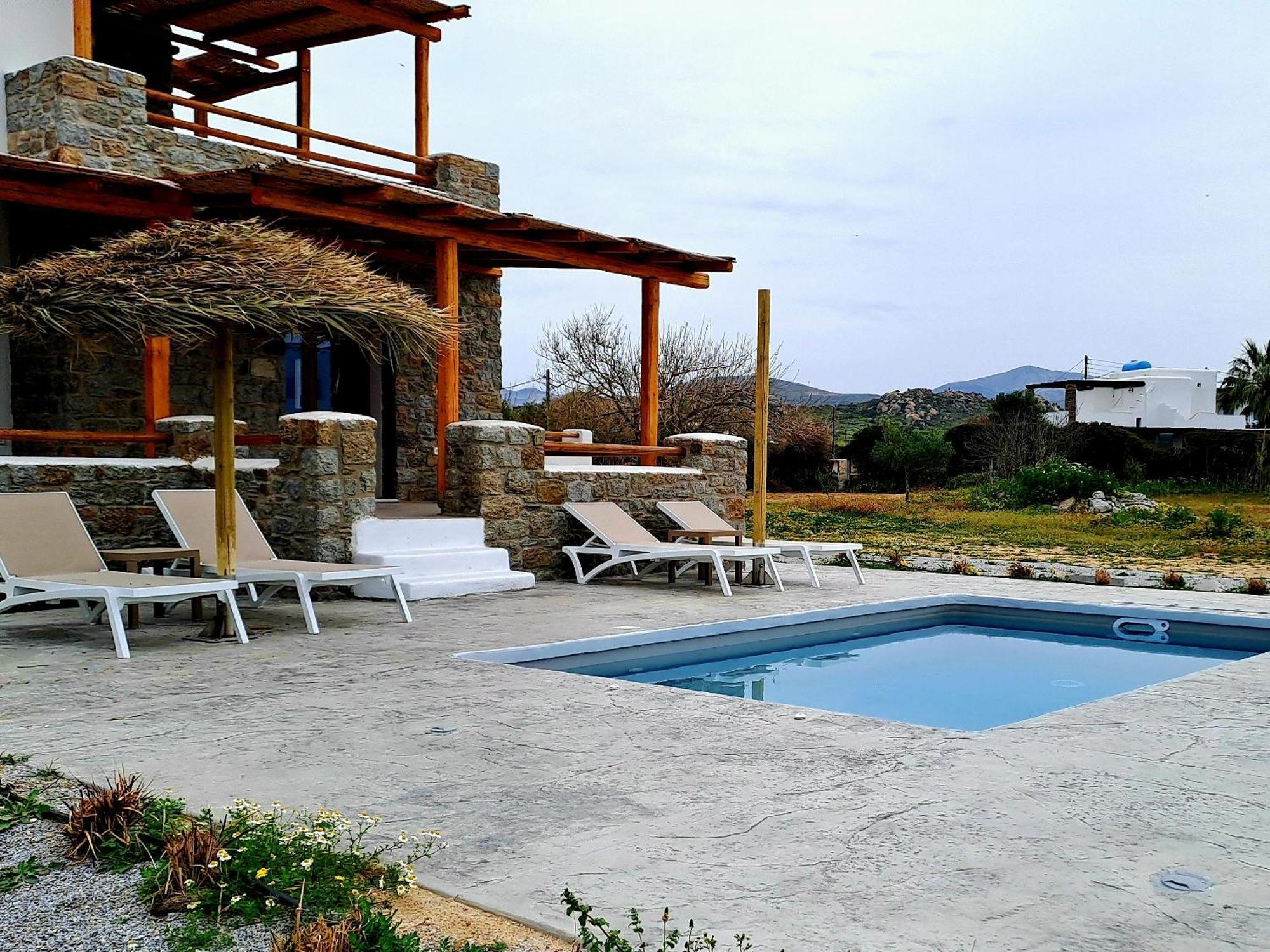 Naxos Beachwalk Villa Plaka Maragkas Ngoại thất bức ảnh