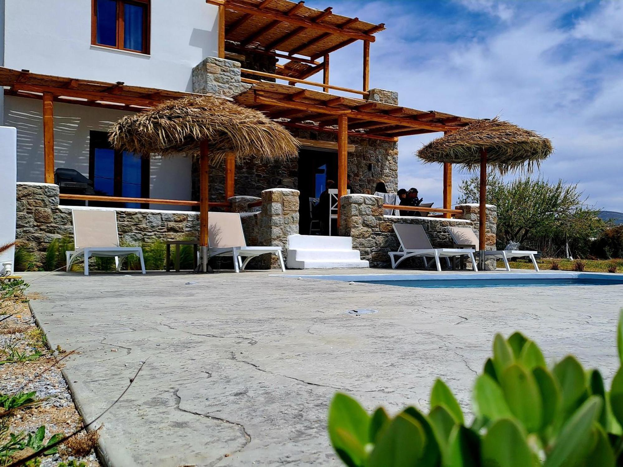 Naxos Beachwalk Villa Plaka Maragkas Ngoại thất bức ảnh